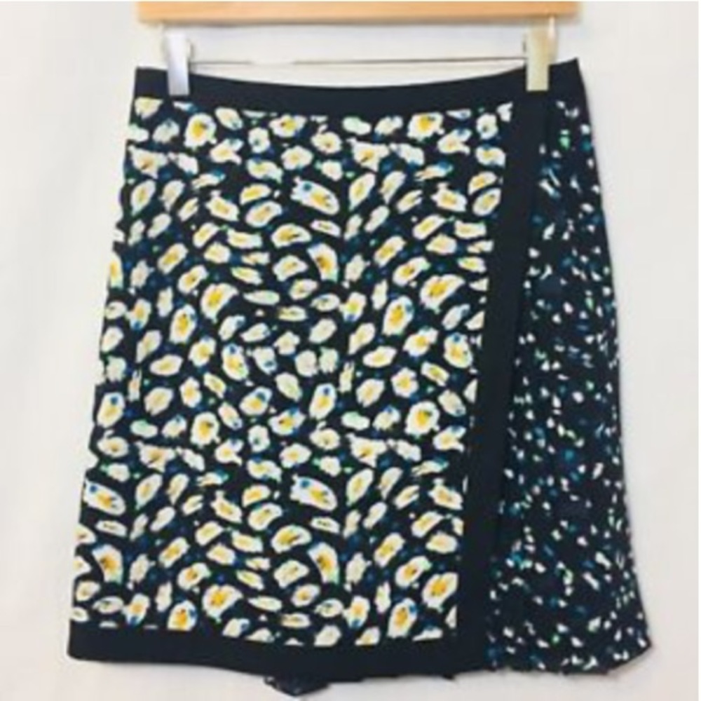 JCrew Wrap Floral Skirt